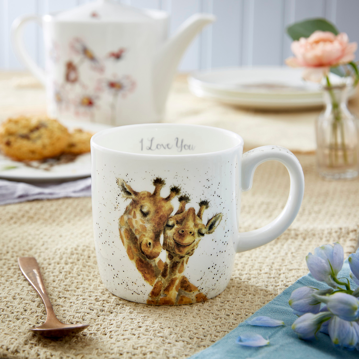 Wrendale Designs Mug  I Love You (Giraffe) image number null